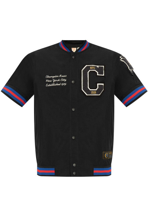 Champion Shirt with Patches