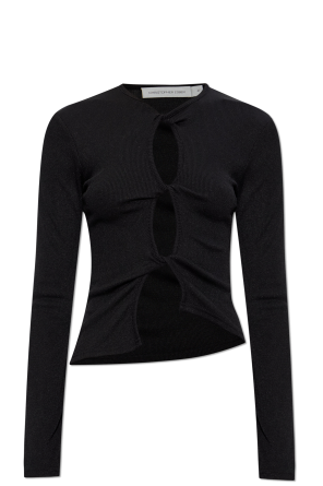 Top with ruching