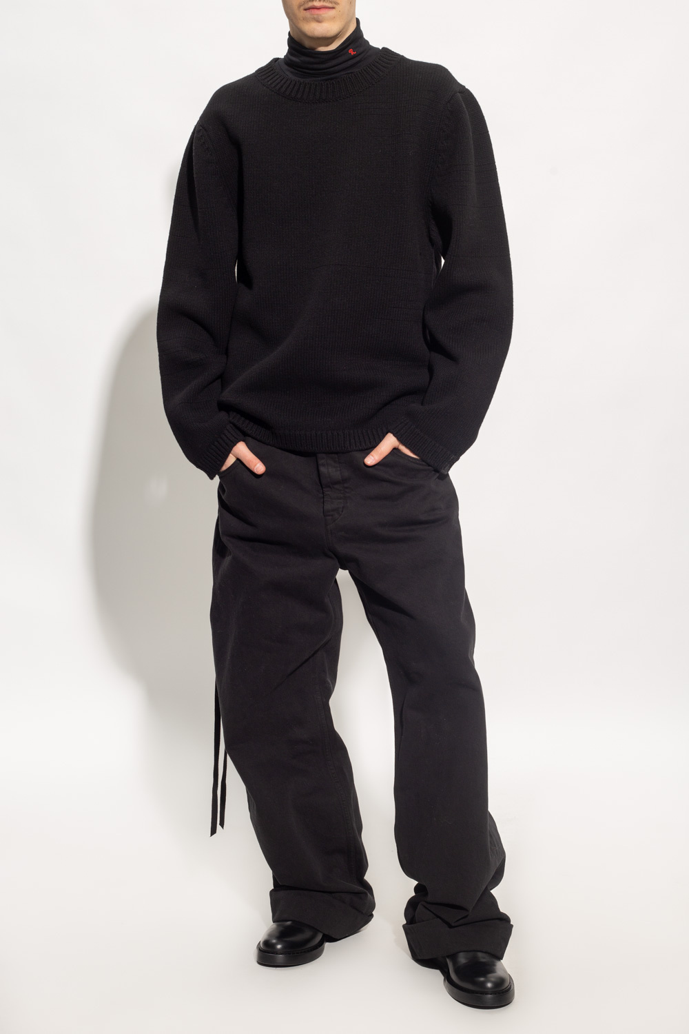 Raf Simons Turtleneck sweater with logo | Men's Clothing | Vitkac
