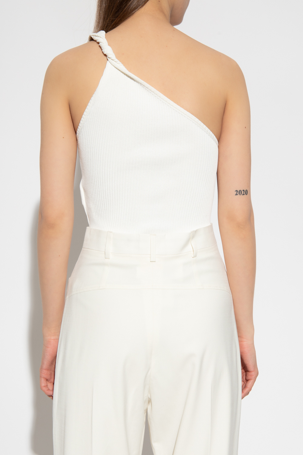 Jacquemus ‘Aceno’ asymmetrical top