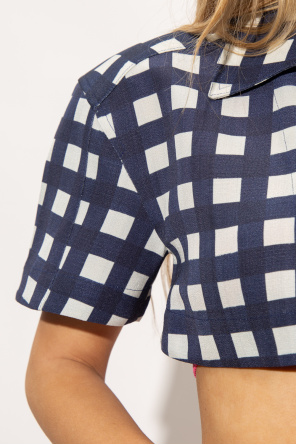 Jacquemus ‘Bebi’ crop top with collar