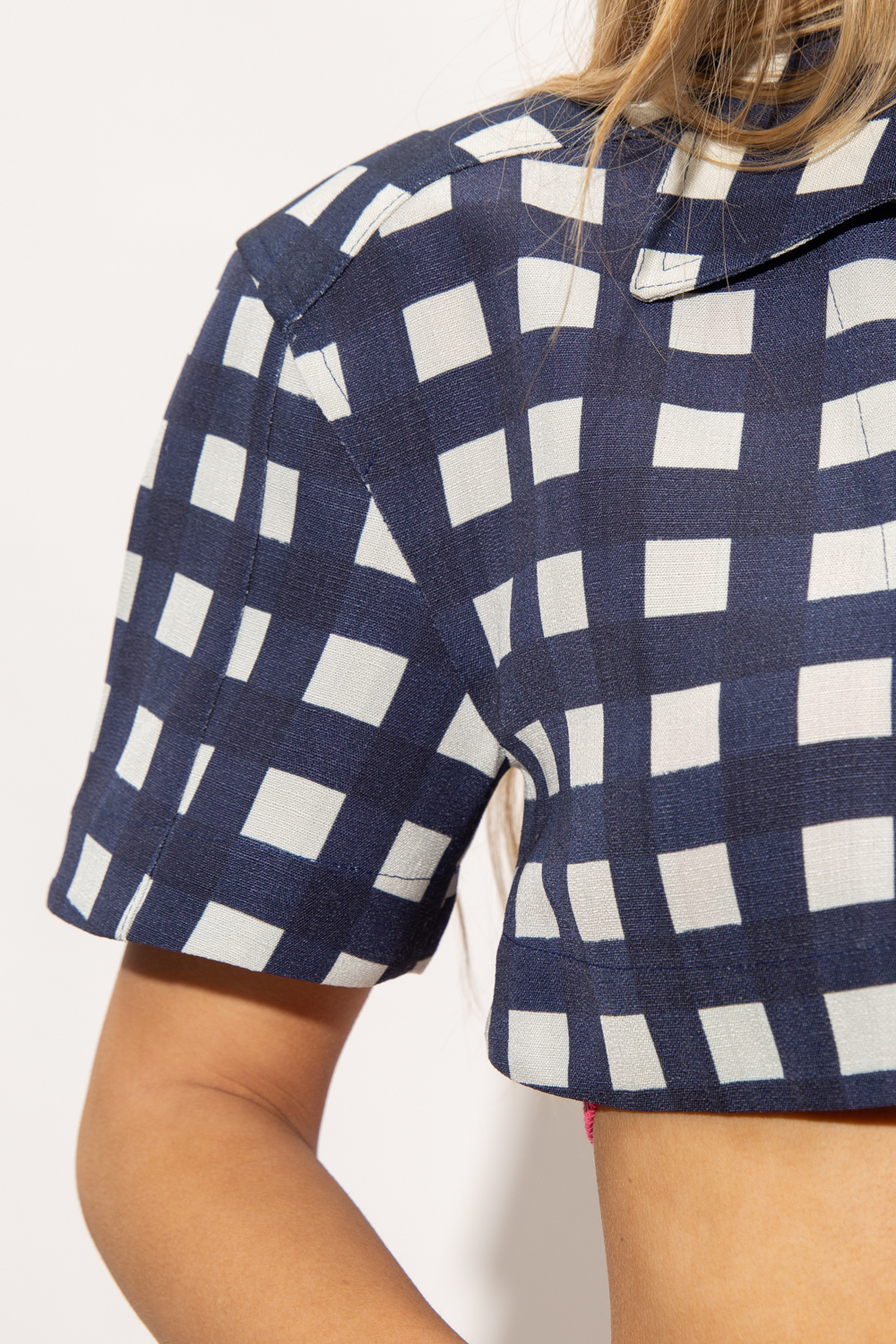 Jacquemus ‘Bebi’ crop top with collar