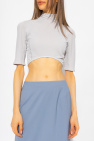 Jacquemus Cropped top with standing collar