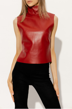 What model to choose for this season? See the most impressive proposals Leather top