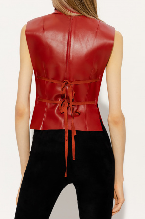 What model to choose for this season? See the most impressive proposals Leather top