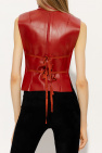 Dries Van Noten RED Leather top
