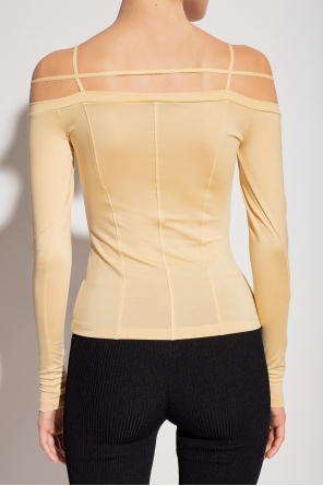 Jacquemus ‘Sierra’ off-the-shoulder top