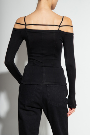 Jacquemus ‘Sierra’ off-the-shoulder top