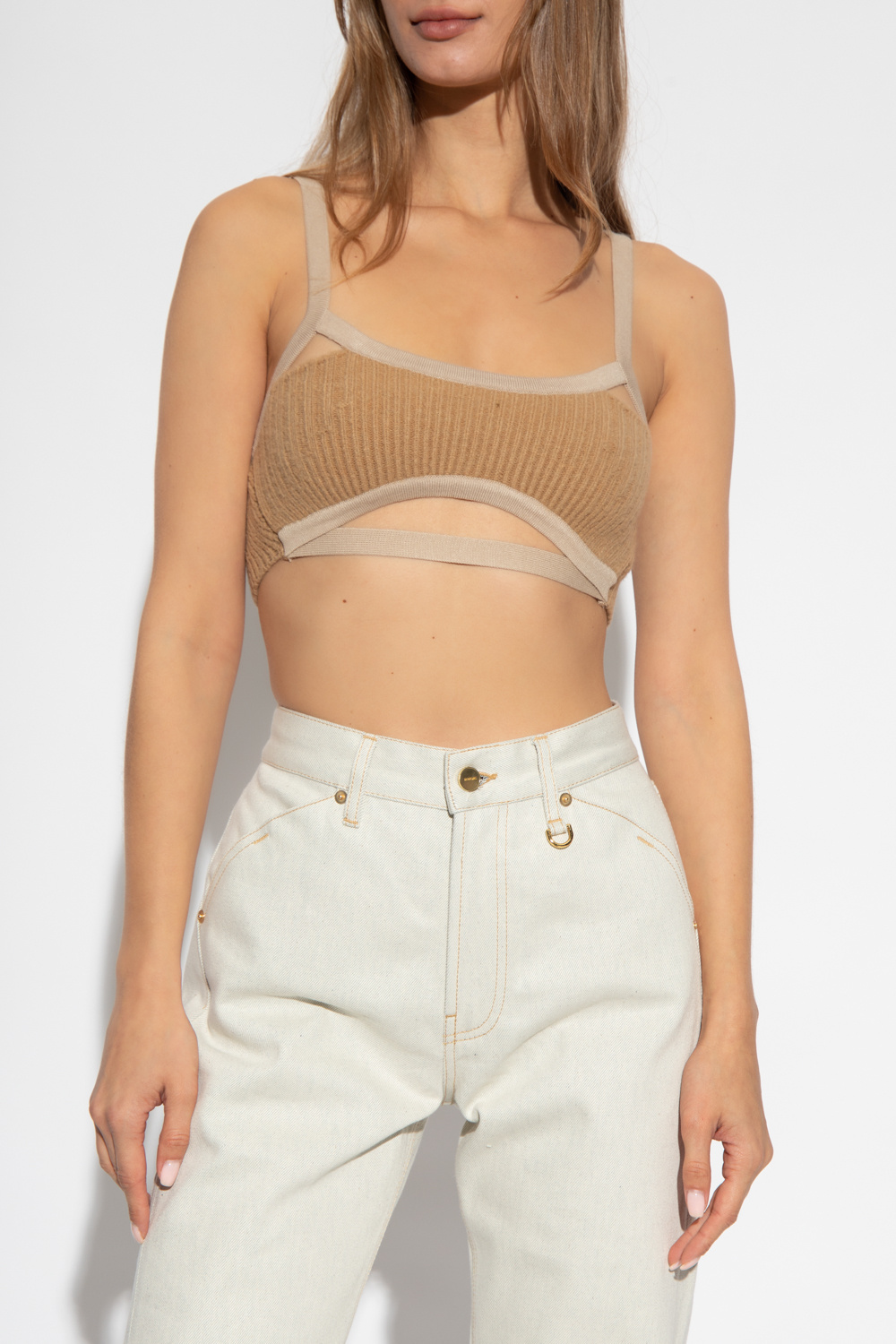 Jacquemus ‘Bellinu’ crop tank top