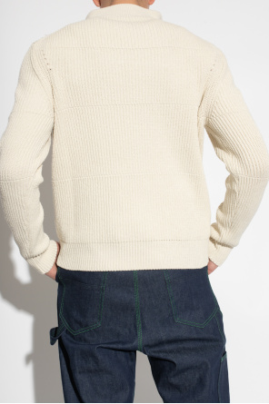 Jacquemus ‘Doce’ sweater Cropped with standing collar