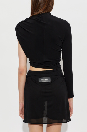 Courrèges Top with an asymmetric cut