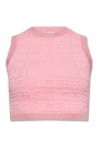 Iceberg Cropped top with logo