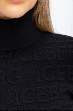 Iceberg Turtleneck great sweater with logo