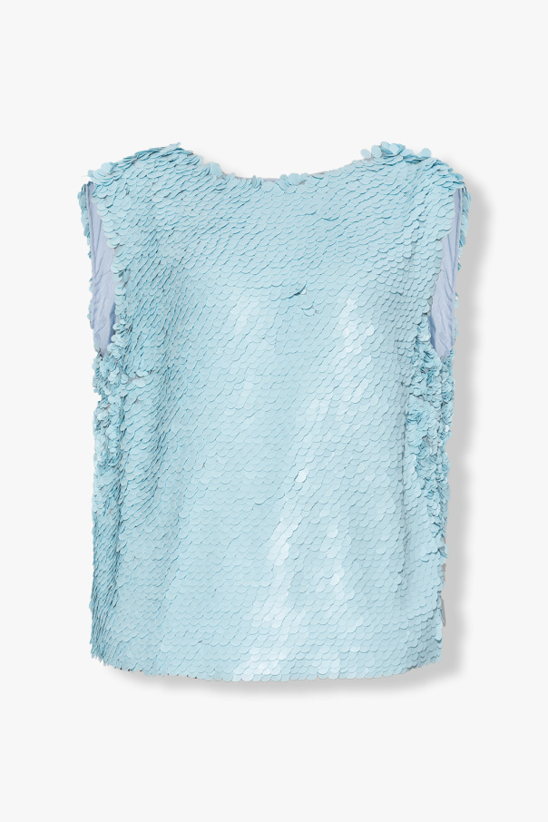 The North Face Wander t-shirt in gray Sequinned top