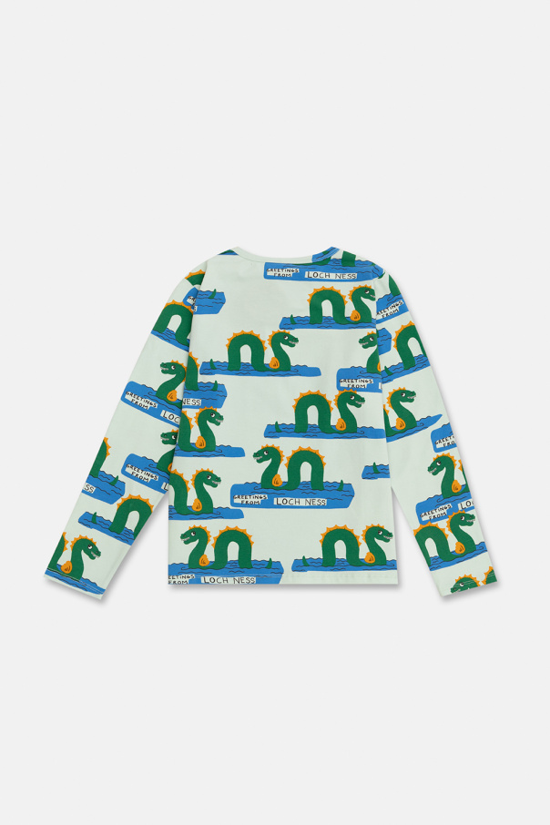 Mini Rodini drole de monsieur colour block patterned simpsons shirt item