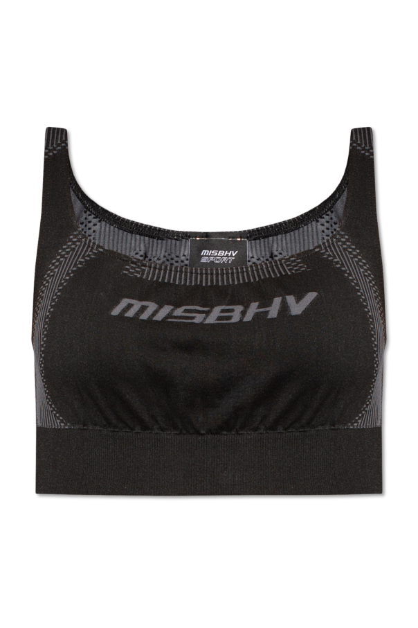 Pink Sports bra with logo MISBHV - Vitkac Canada
