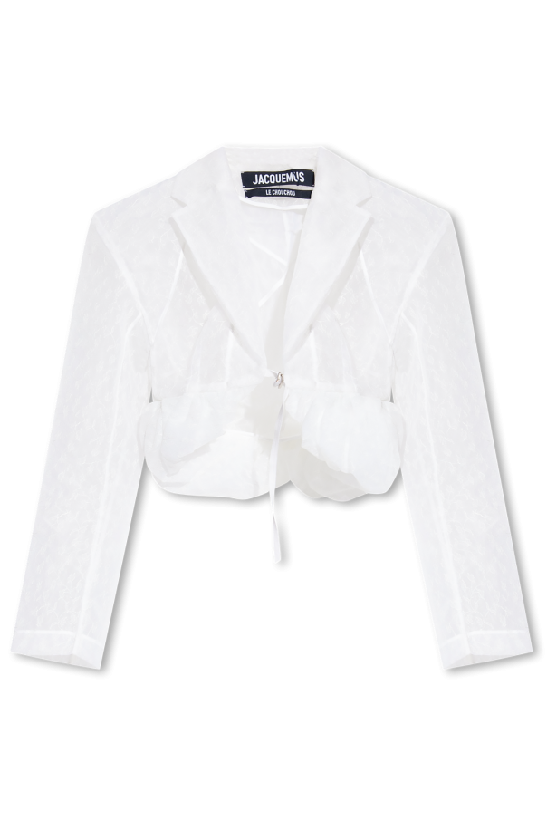 Jacquemus ‘Dentelle’ tulle blazer | Women's Clothing | Vitkac