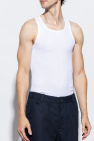 Jacquemus WHITE ‘Caraco’ sleeveless T-shirt