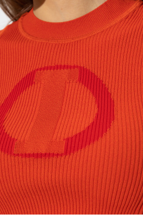 Iceberg Ribbed top with logo