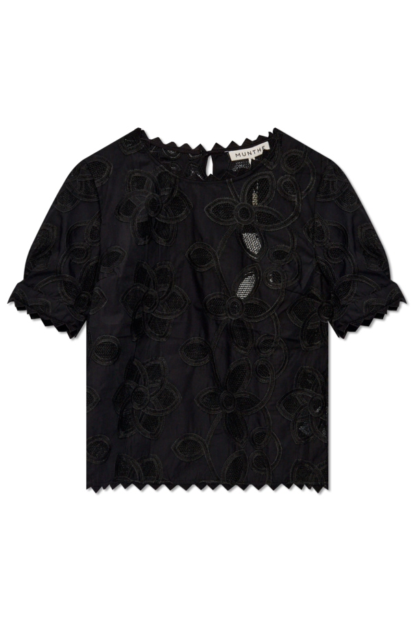 Munthe ‘Moskva’ embroidered top