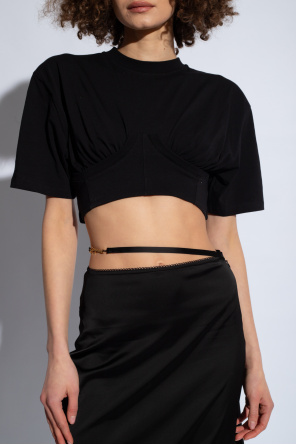 Jacquemus ‘Caraco’ cropped top