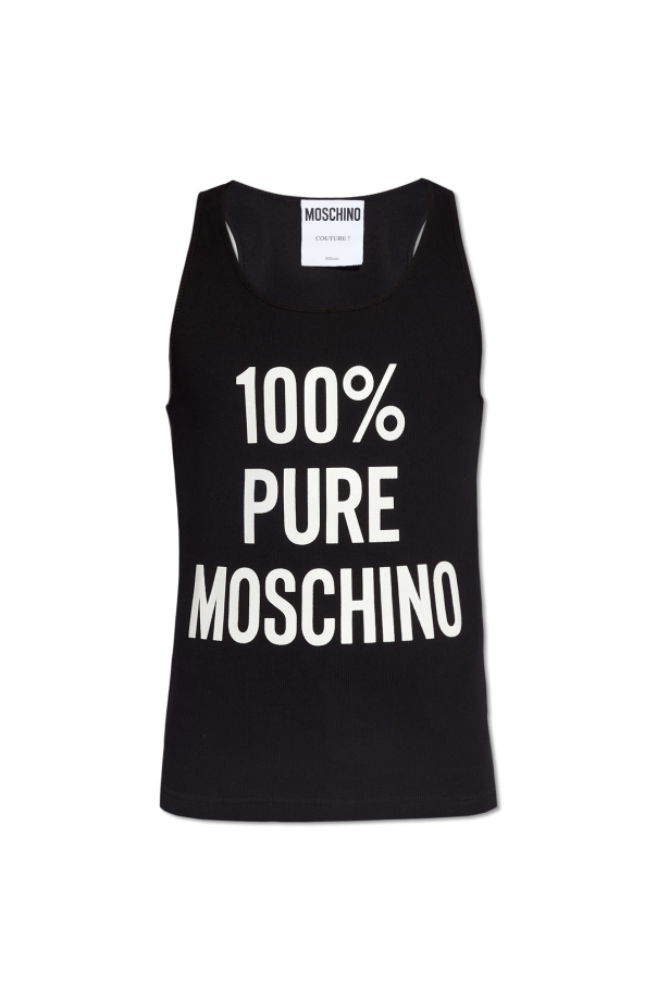 Moschino T-shirt bez rękawów
