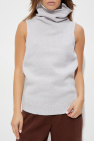Dries Van Noten GREY Vest with turtleneck