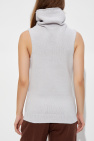 Dries Van Noten GREY Vest with turtleneck