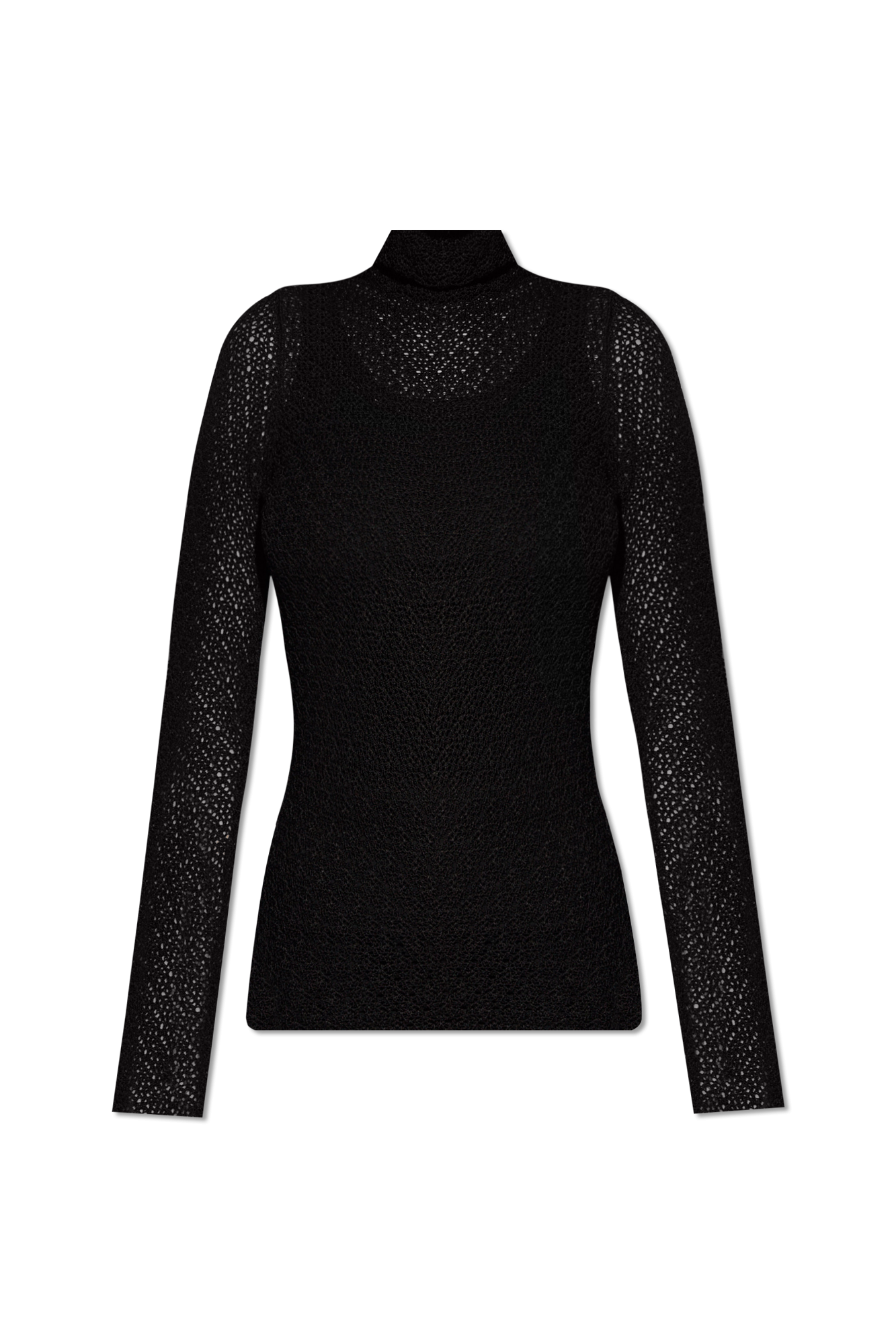 TOTEME Openwork turtleneck sweater