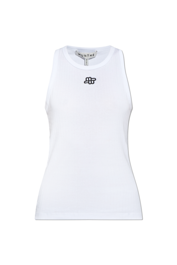 Munthe Top with embroidered logo