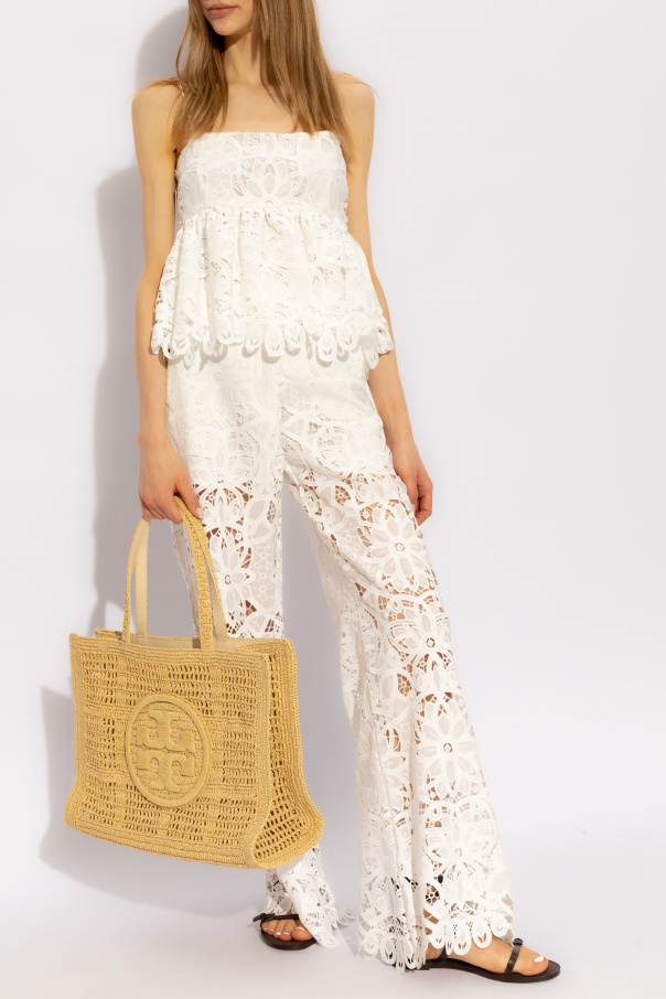 Munthe Lace top on straps 'Luxembourg'