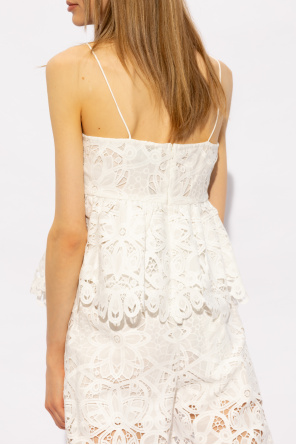 Munthe Lace top on straps 'Luxembourg'