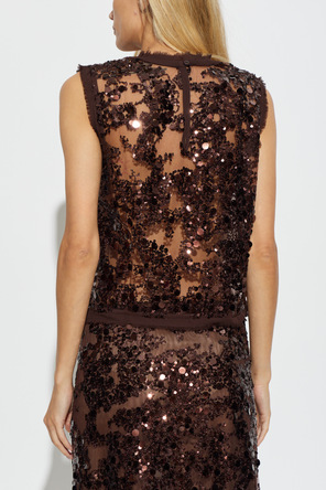 Baum Und Pferdgarten Sequin top