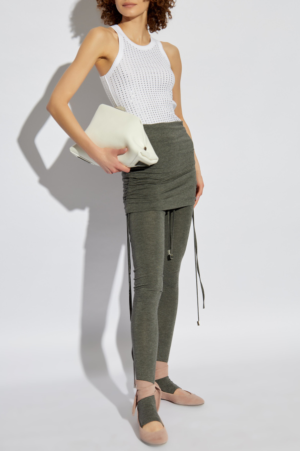 The Attico Top mit dekorativem Abschluss