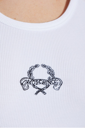 Moschino Geripptes Top