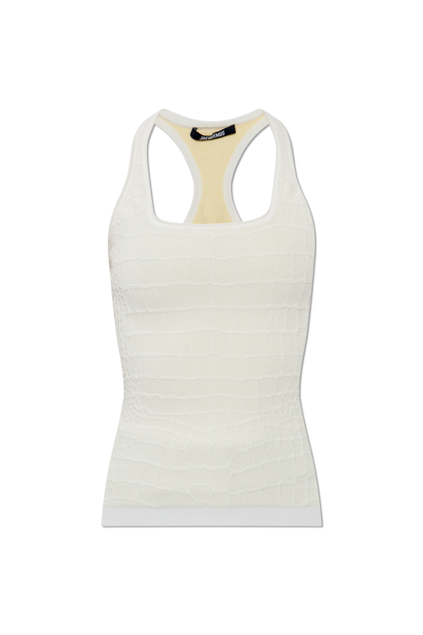 Ribbed top od Jacquemus