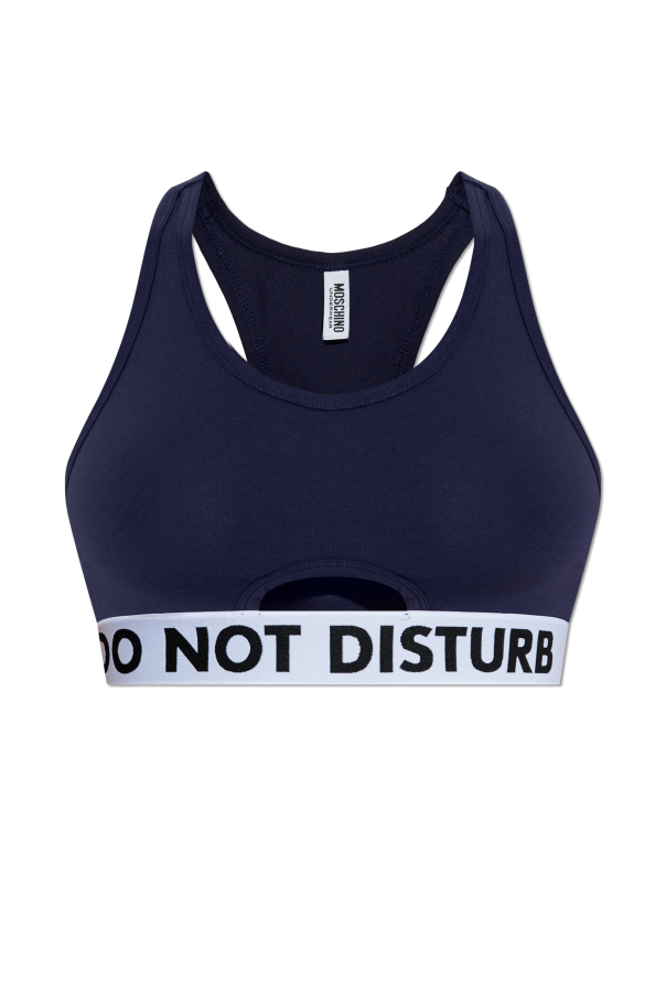 Moschino Bra with logo