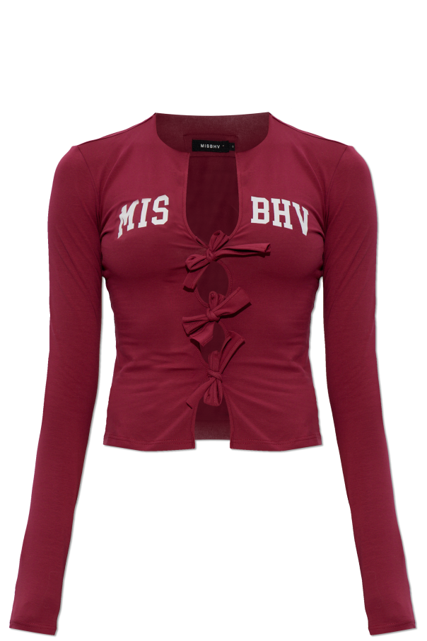 Top with "Z" logo od MISBHV