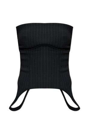 Top with exposed shoulders