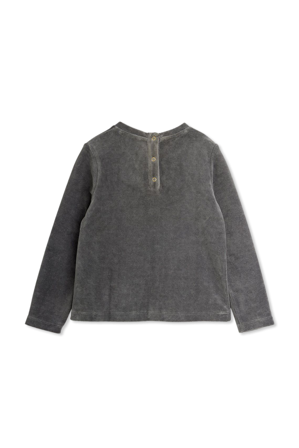 Mini Rodini Sudadera de terciopelo