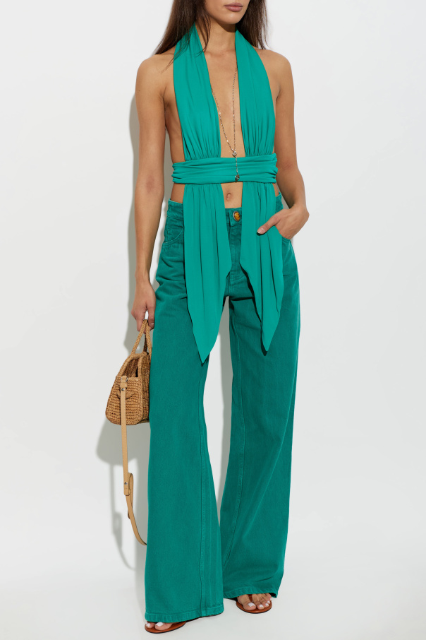 Christopher Esber ‘Scarf Draped Halter’ Top
