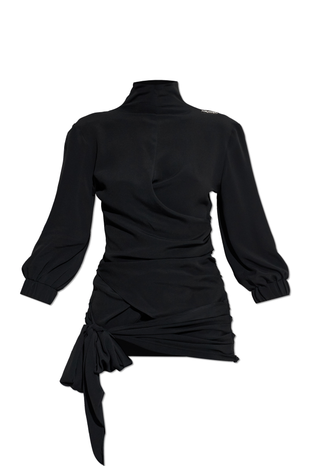 Top with "Z" logo od The Attico