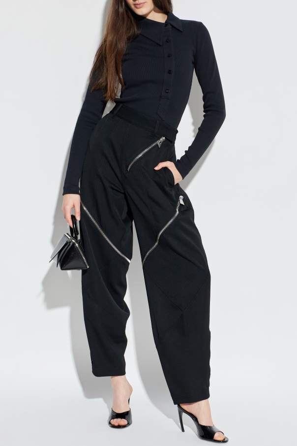 The Attico Ribbed top