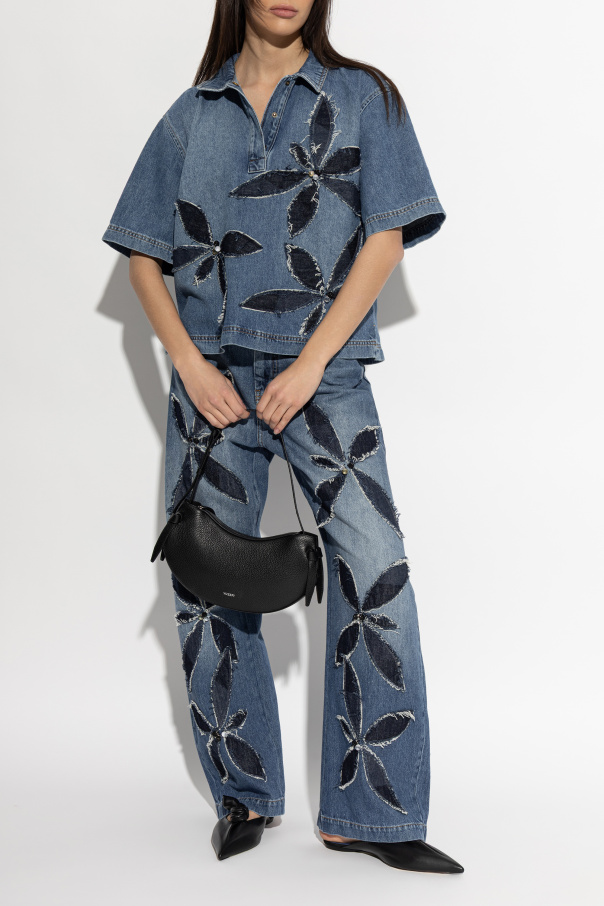 Munthe Jeansowe polo  `Bertrym`