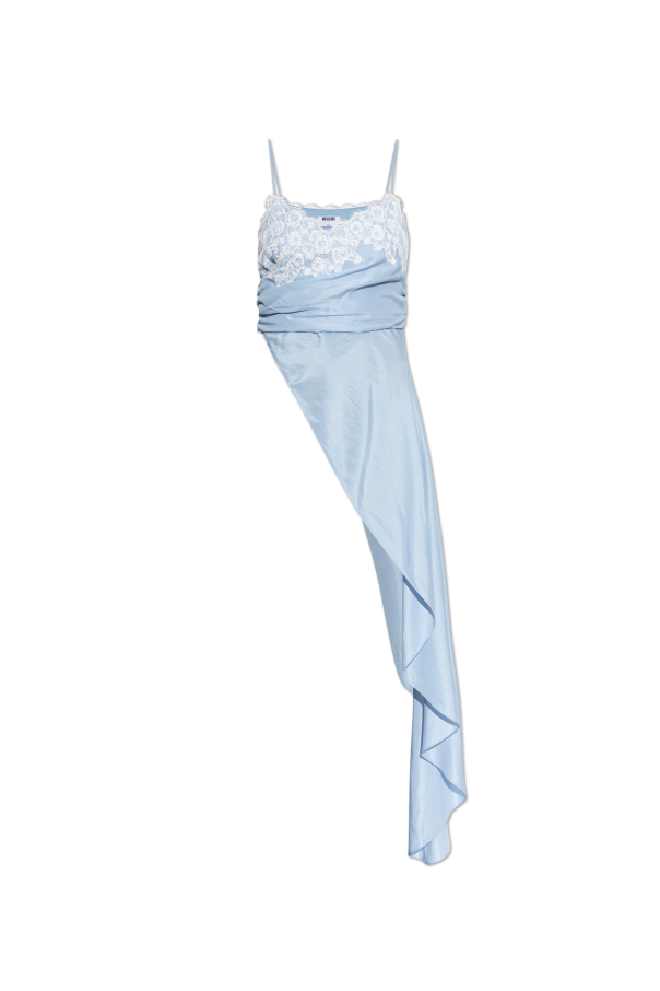 Satin asymmetric top od Moschino