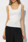 Zimmermann WHITE Ribbed tank top