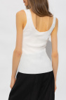 Zimmermann WHITE Ribbed tank top