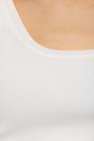 Zimmermann WHITE Ribbed tank top