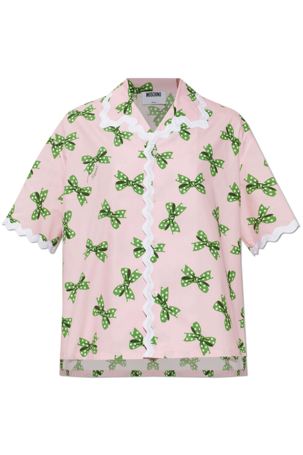 Shirt with print od Moschino