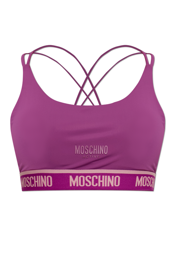 ‘Active’ crop top od Moschino